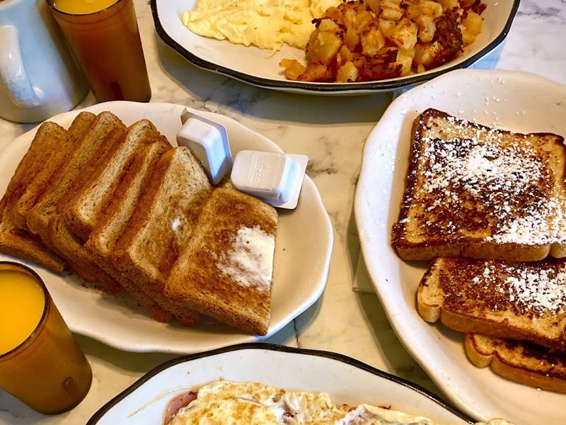 Island Coffee Shop food